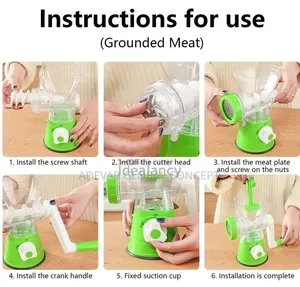 Manual Rolling Meat Mincer/Grinder