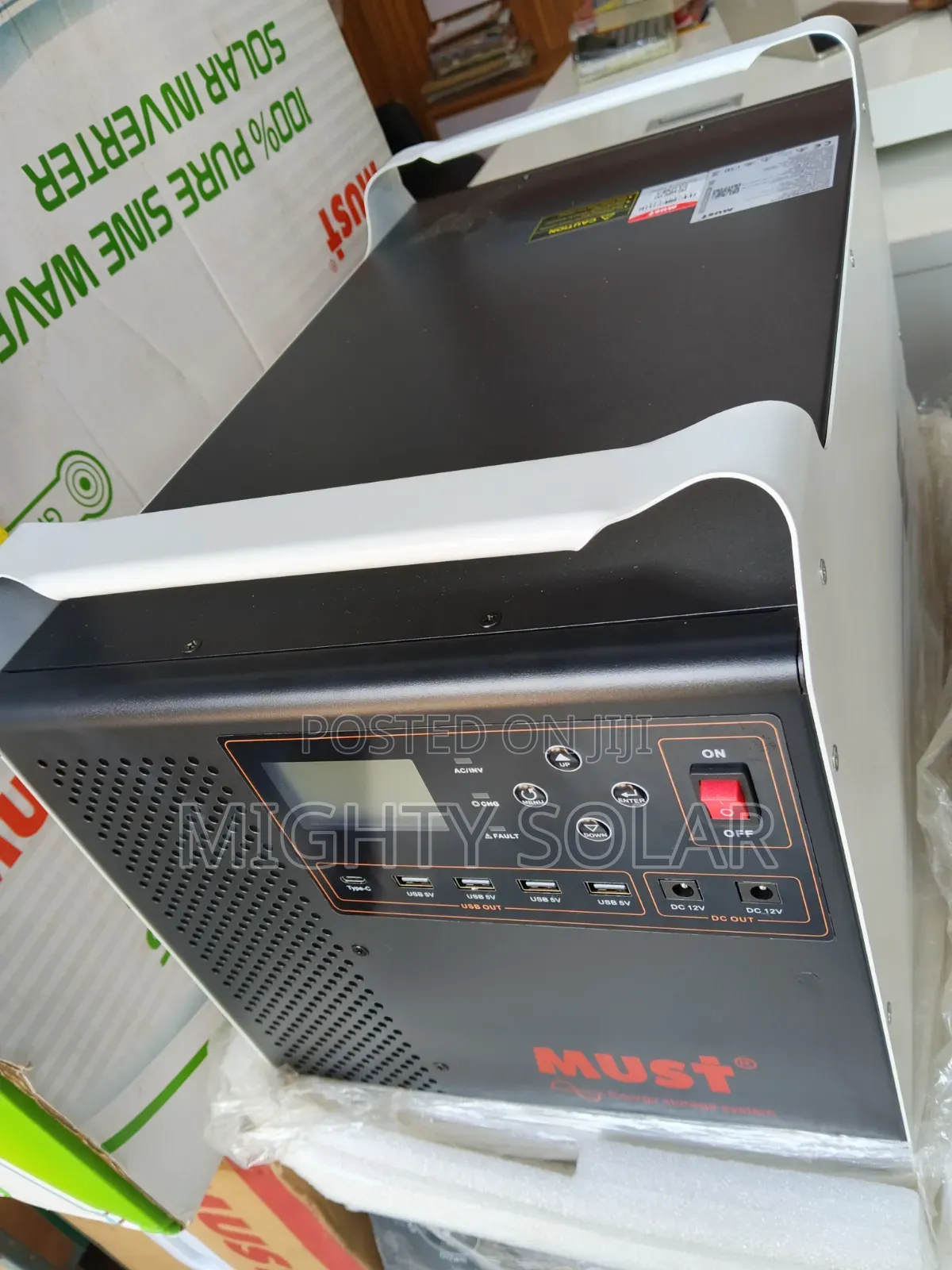 3072kwh Plus 3000kva MUST Solar Generator