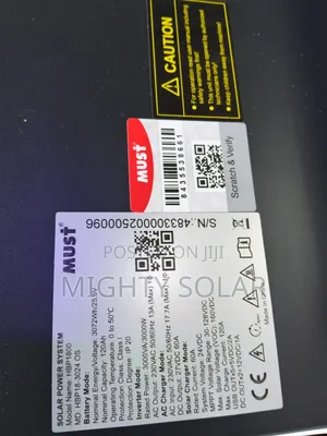 3072kwh Plus 3000kva MUST Solar Generator