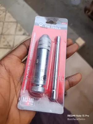 Ratchet T-Handle Tap Wrench M3–M8