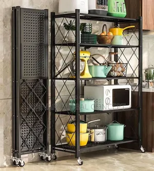 5 Tiers Folding Multifunction Storage Rack