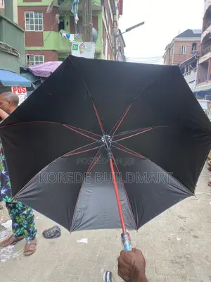 Heavy-Duty Two-Coloured Outdoor Shade Umbrella