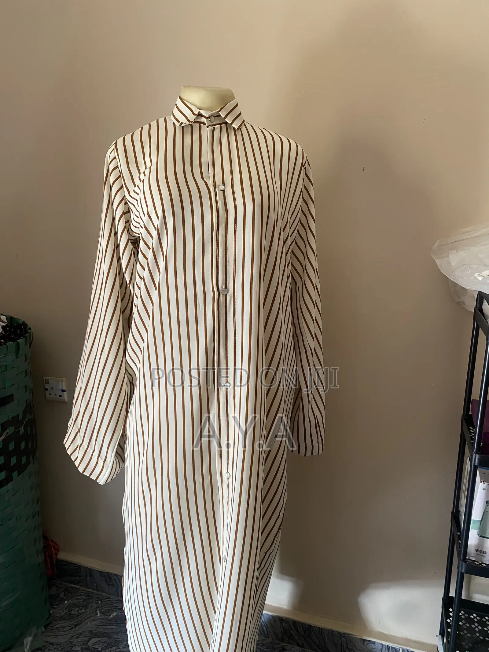 Cotton Strips Collar Shirts