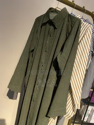 Cotton Strips Collar Shirts