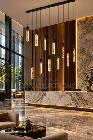 Luxury 11-Light Crystal LED Staircase Pendant Chandelier