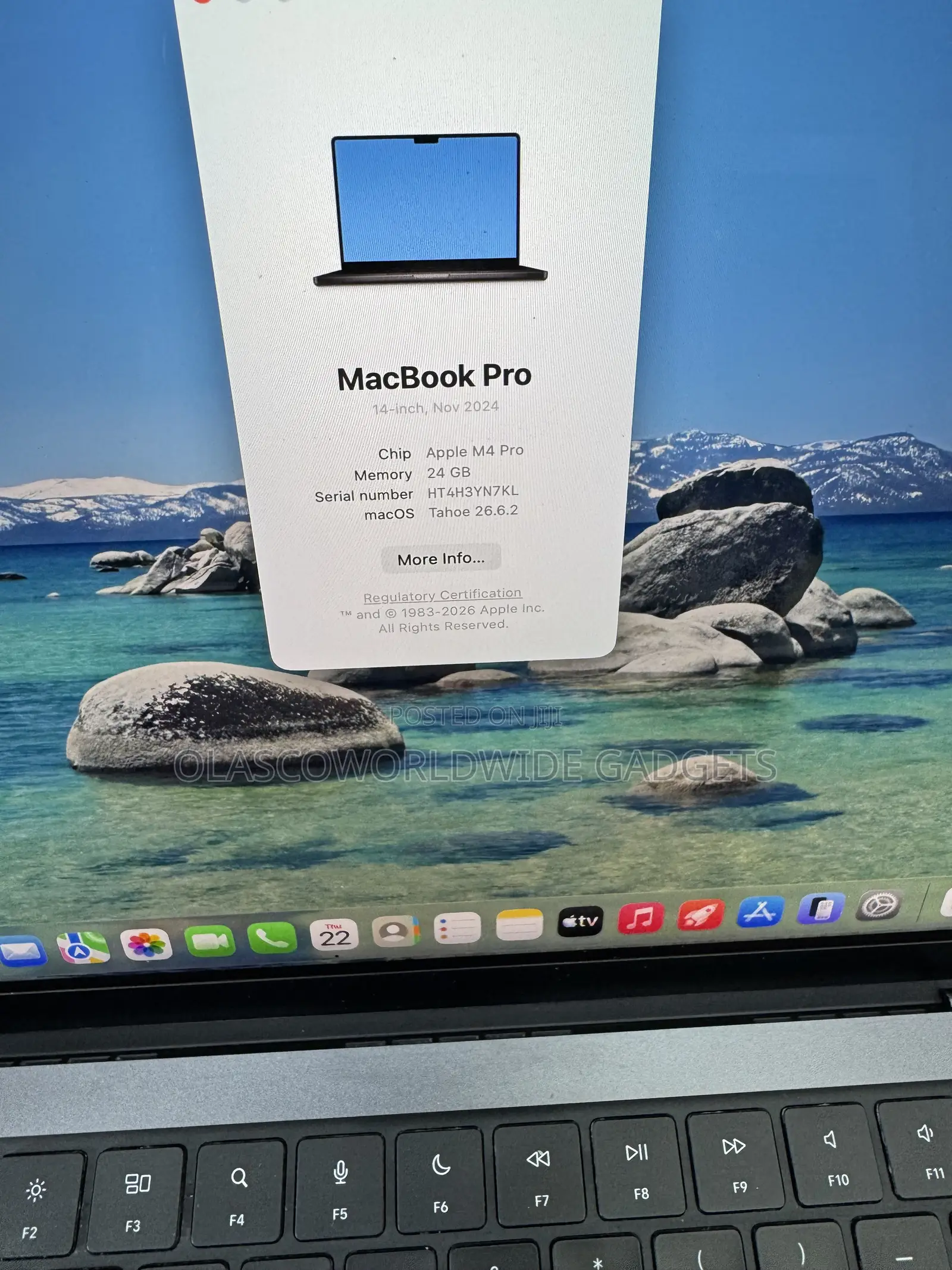 Laptop Apple MacBook Pro 2024 M4 Pro 24GB Apple M4 Pro SSD 512GB
