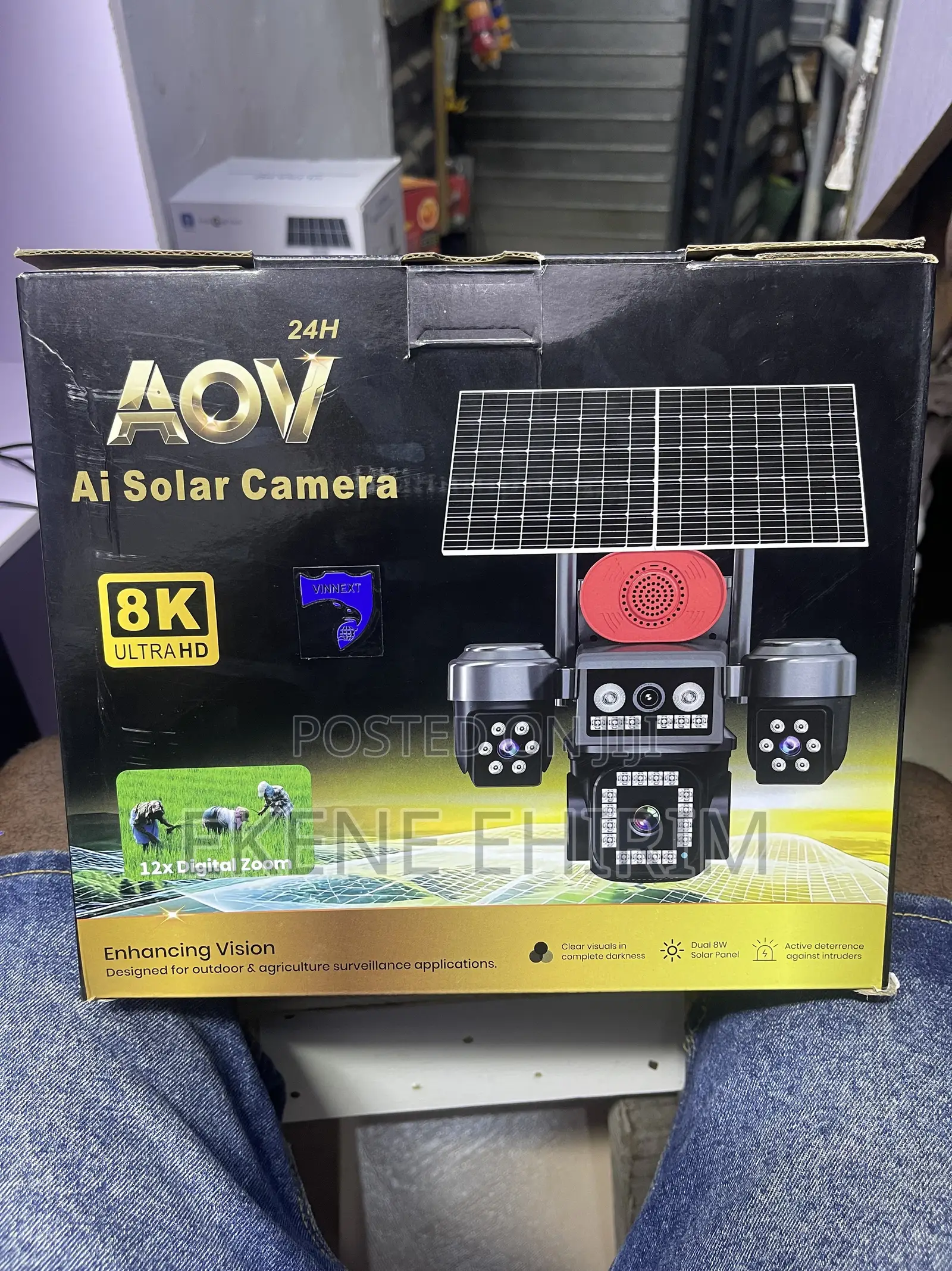 AOV Hi Easy Solar Camera