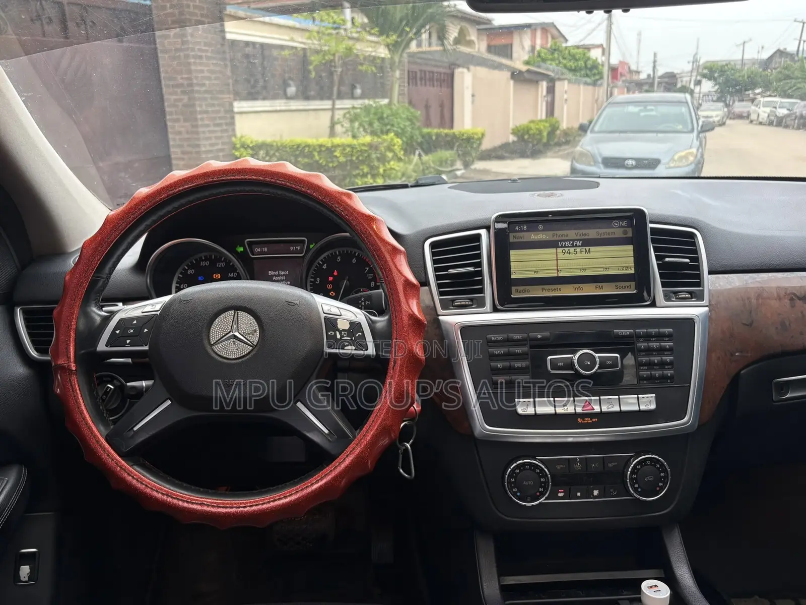 Mercedes-Benz M Class ML 350 4Matic 2012 Red