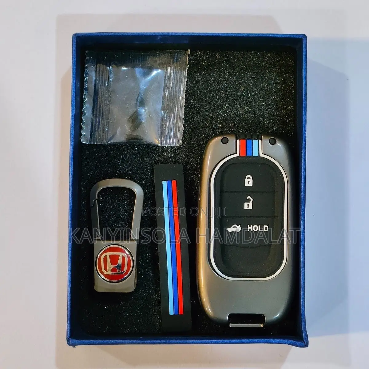 Metallic Key Fob Case
