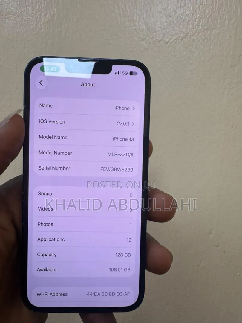 Apple iPhone 13 128 GB Blue