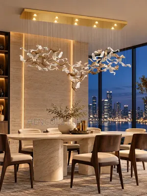 Luxury Artistic Bird-Inspired Crystal Chandelier