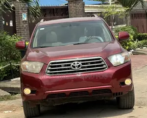 Toyota Highlander Sport 2008 Red