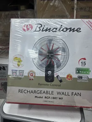 18"Binatone Rechargeable Wall Fan