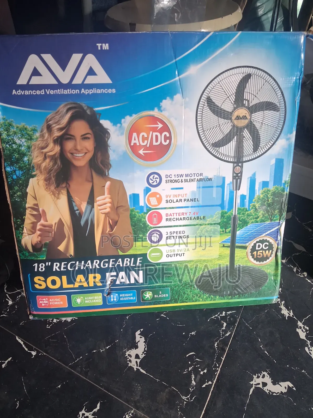 Rechargeble Fan