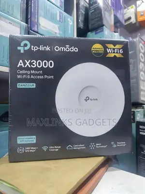 TP-Link Omada Ax300 Ceiling Mount Wifi 6 Eap653 Ur