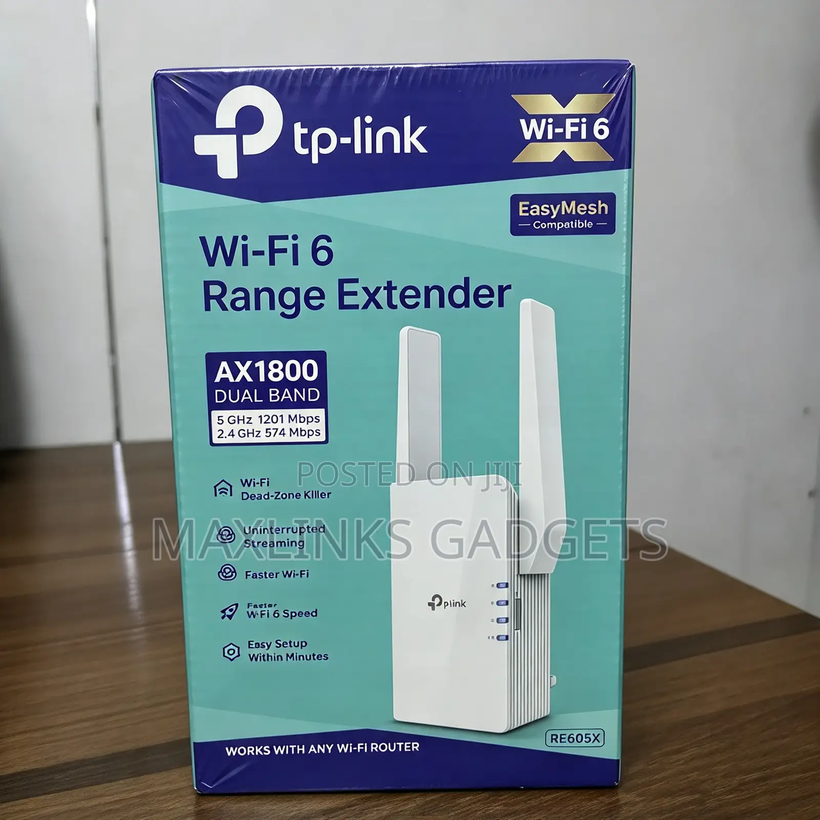TP-Link Re605x Ax1800 Wi-Fi 6 Range Extender