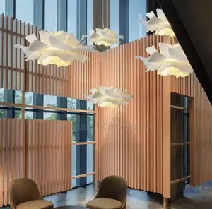 Modern Acrylic Flower Chandelier Multi-Layer