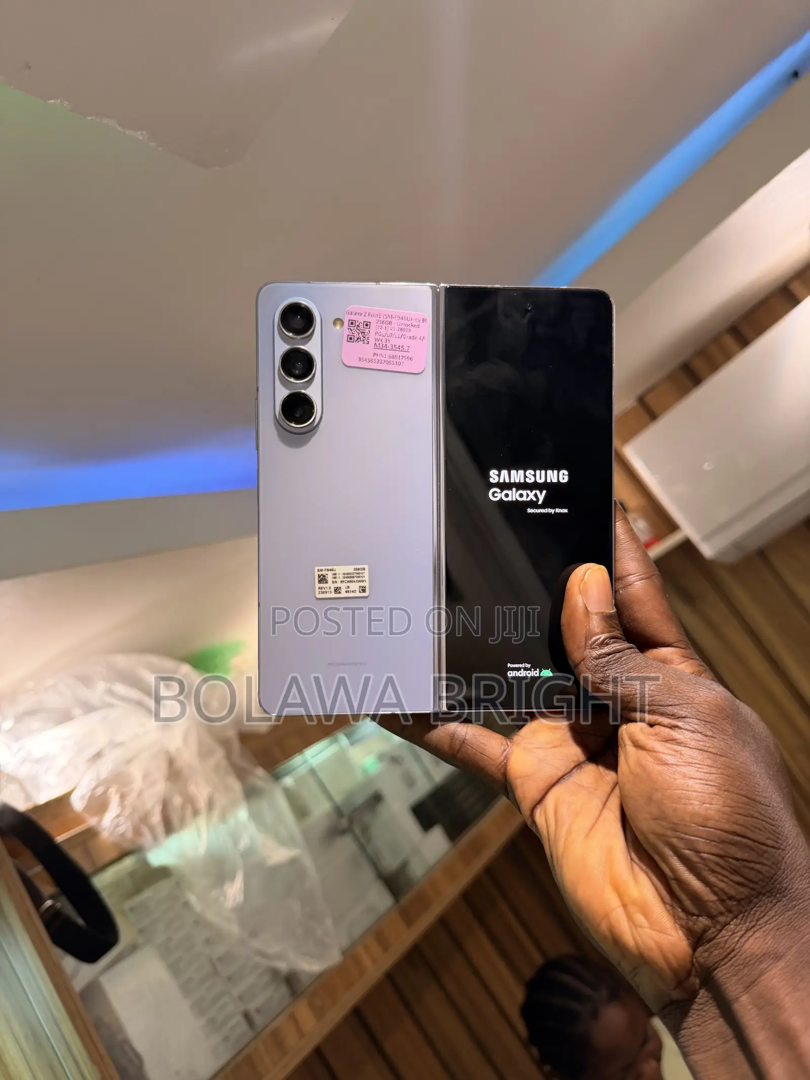 Samsung Galaxy Fold 5G 512 GB Blue