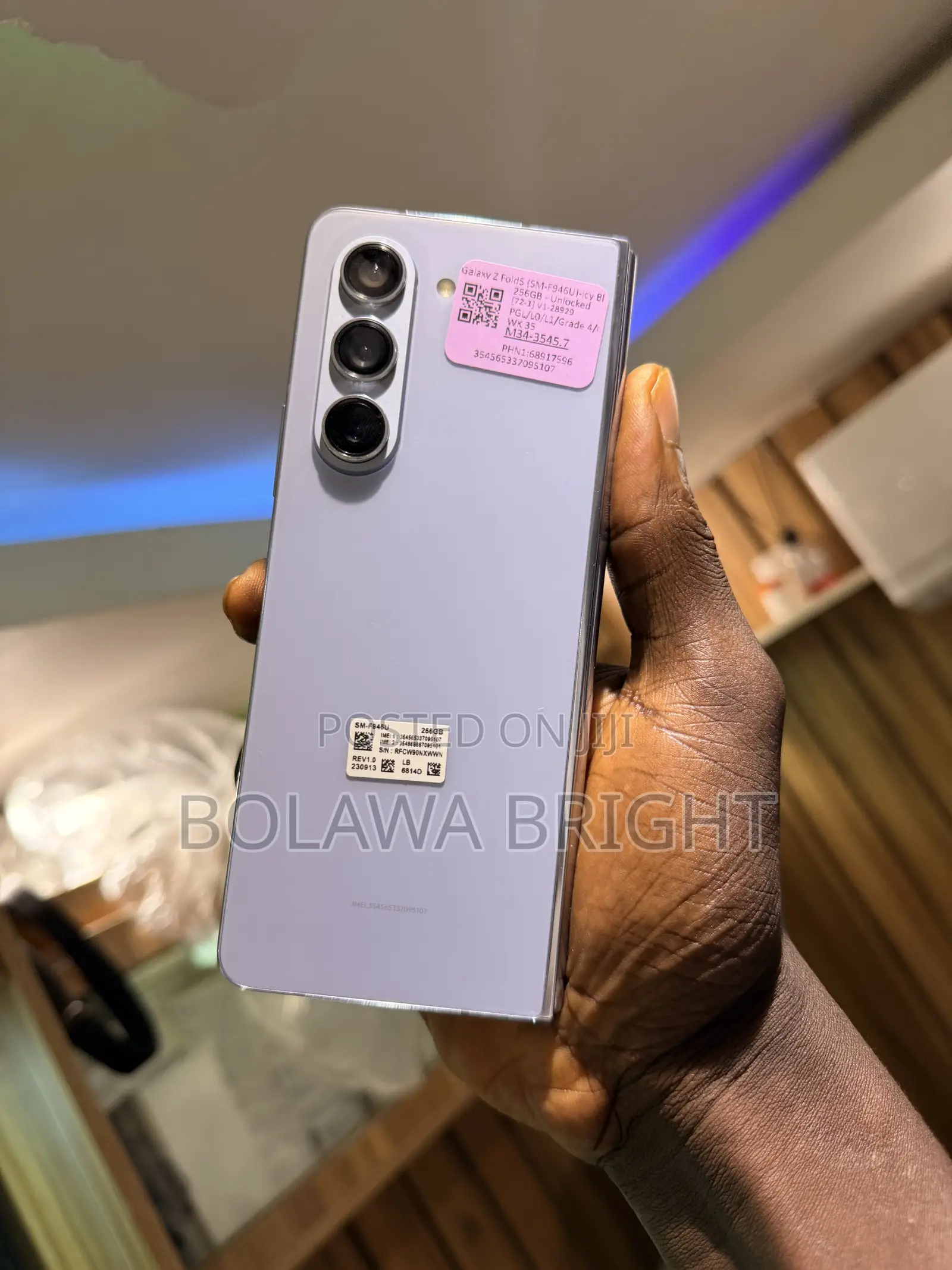 Samsung Galaxy Fold 5G 512 GB Blue