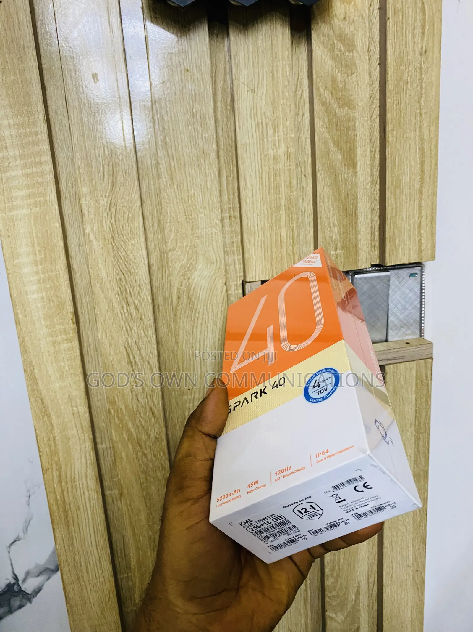 New Tecno Spark 40 256 GB