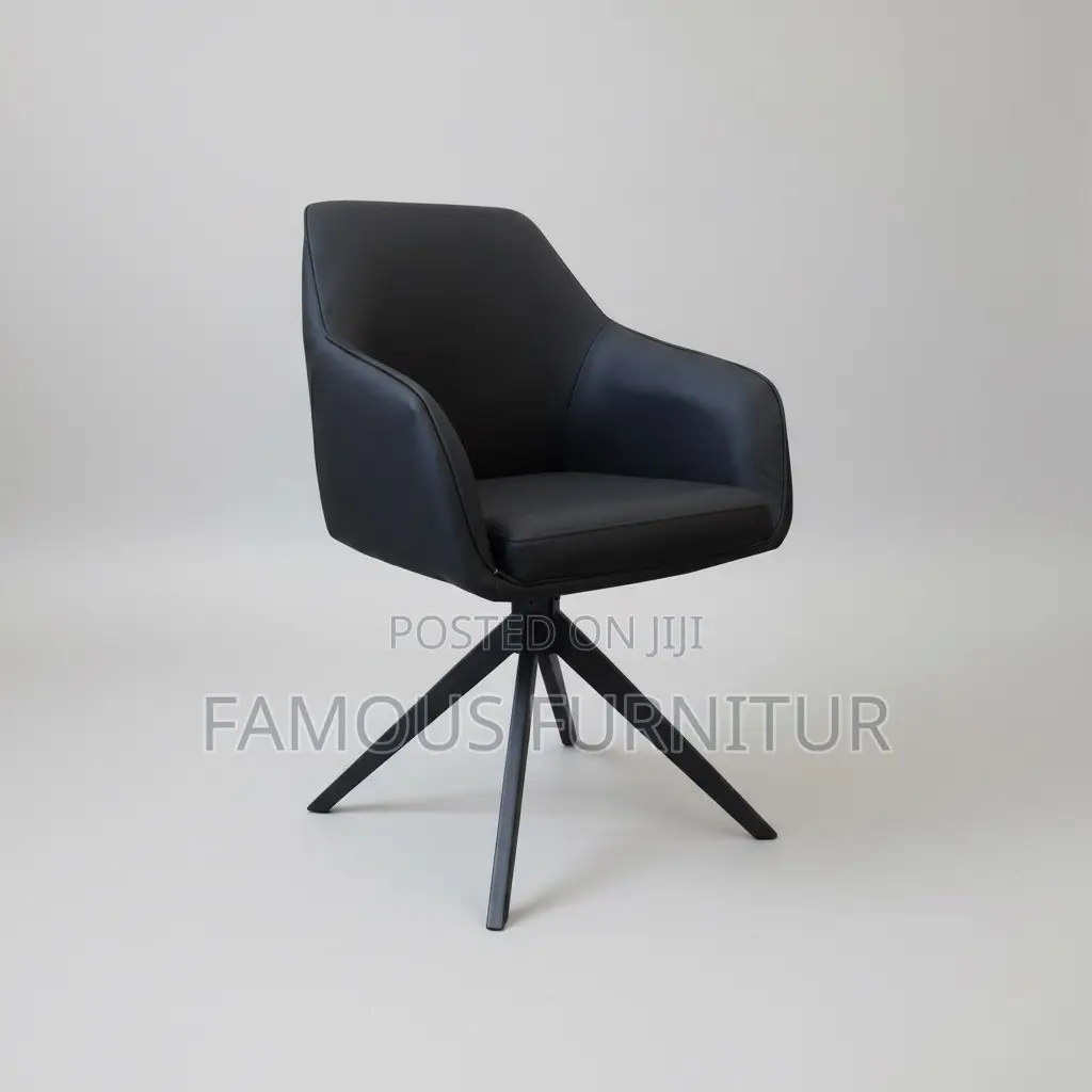 Modern Leather Swivel Accent Chairs Through