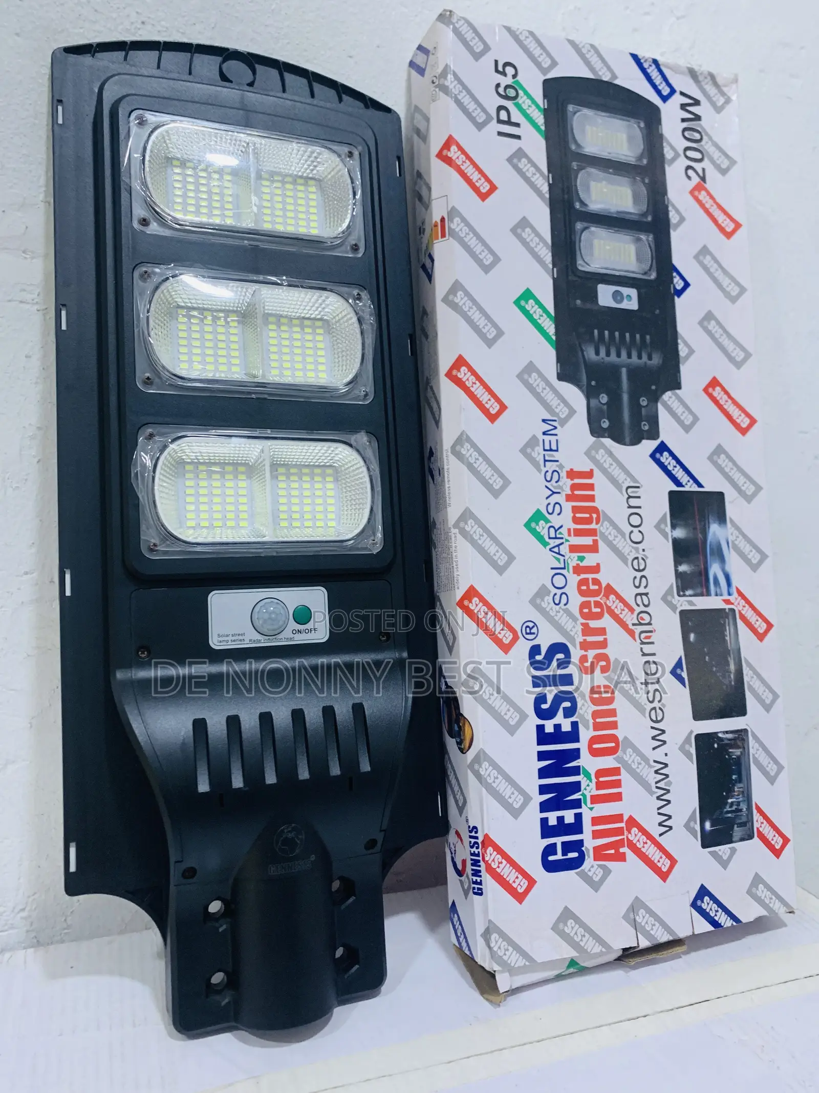 3line Solar Street Light