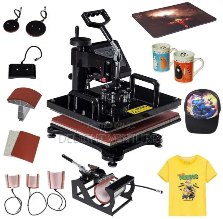 Combo Heat Press Machine ( 8 in 1 )
