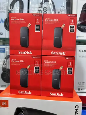 Sandisk 1TB Portable SSD - Up to 800mb/S - USB-C - USB 3.2