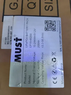 10kwh 48v MUST Lithium Ion Battery