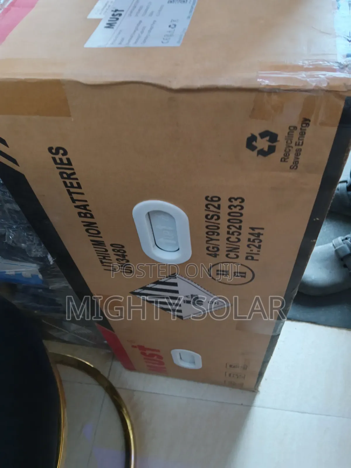 10kwh 48v MUST Lithium Ion Battery