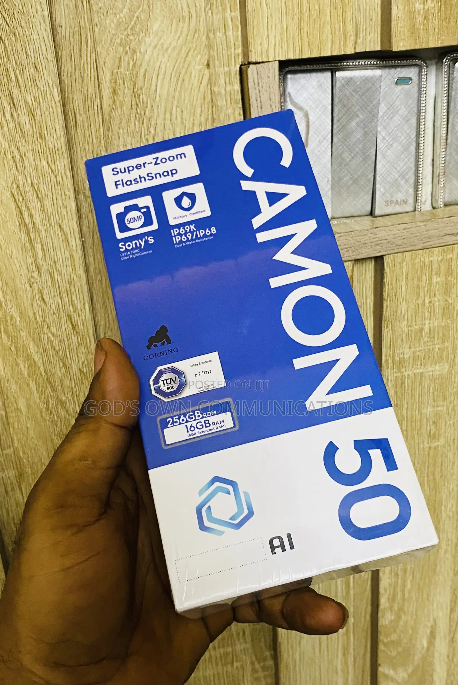 New Tecno Camon 50 256 GB