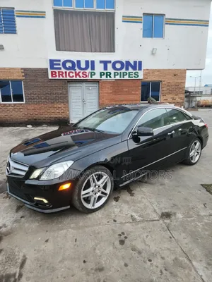 Mercedes-Benz E550 2011 Black