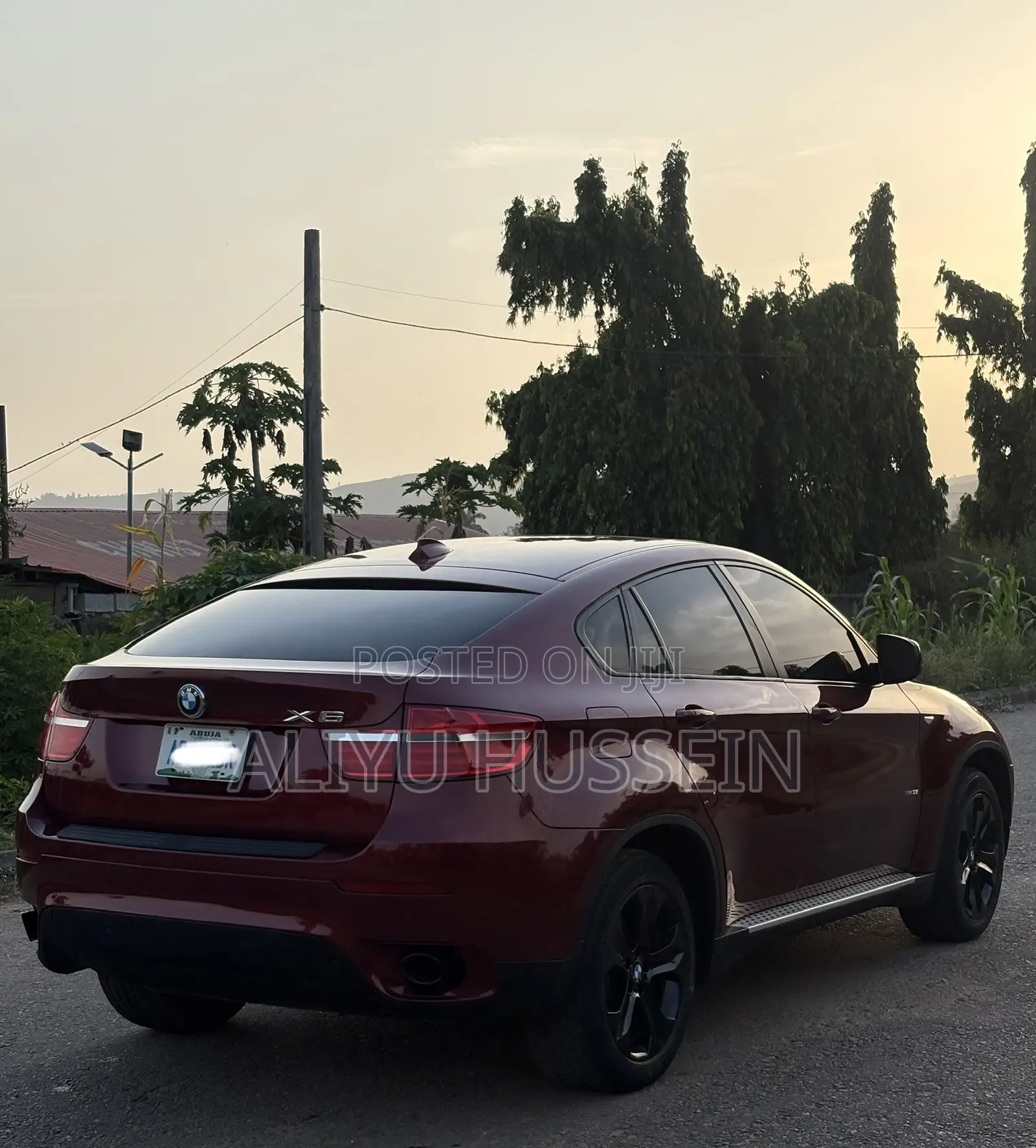 BMW X6 2013 Red