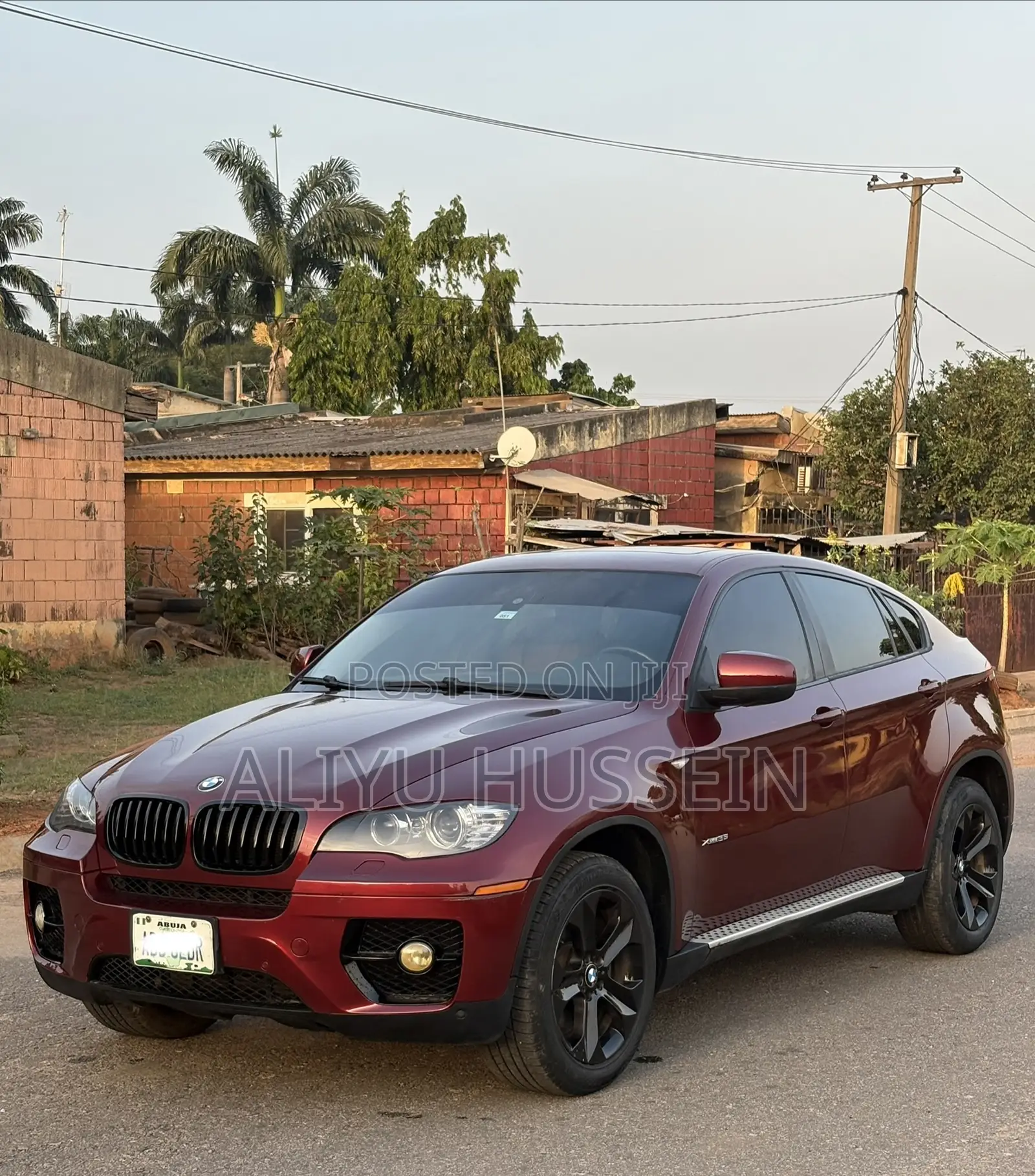 BMW X6 2013 Red