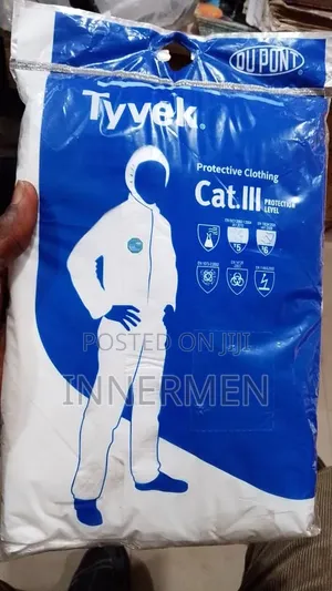 DuPont Tyvek Protective Coverall Suit (Cat. III