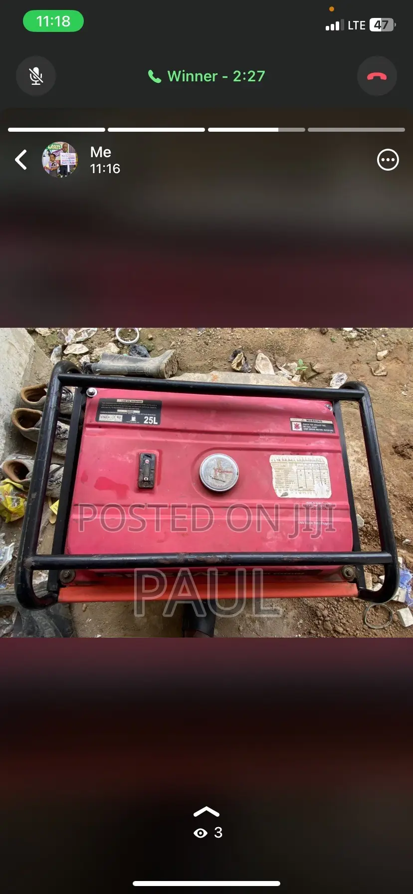 Neatly Used Generator