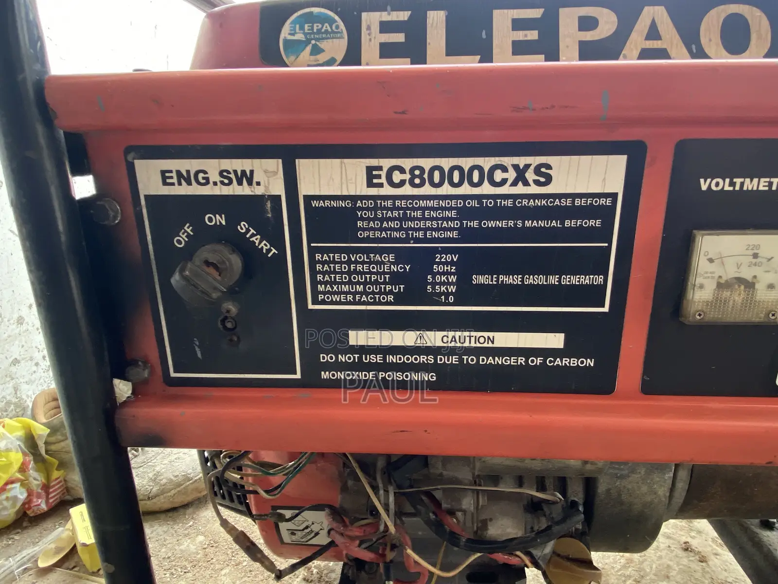 Neatly Used Generator