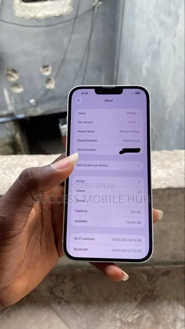 Apple iPhone 14 Plus 128 GB White