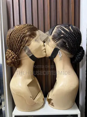 Ghana Weaving / Braided Comfy Wig for Women