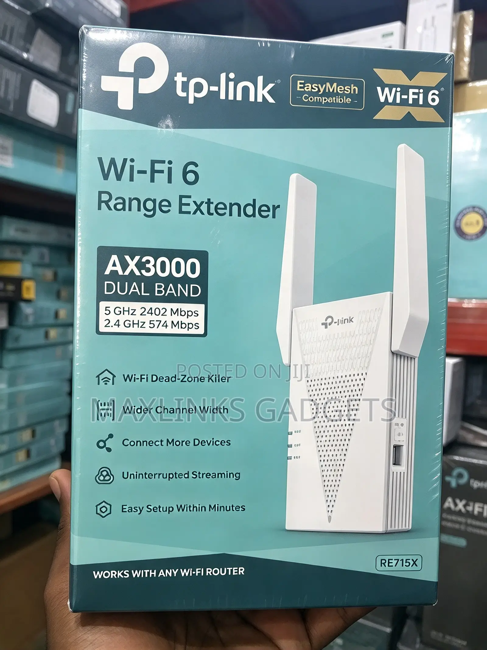 Tp Link Ax3000 Re715x Wifi 6 Range Extender