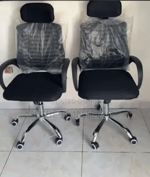 Brand New Executive Offic Chairs With Head Rest.