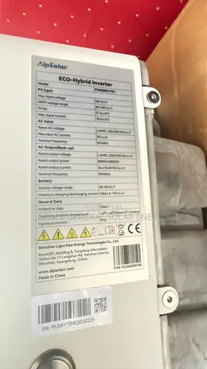 8kw Alpsolar Hybrid Inverter