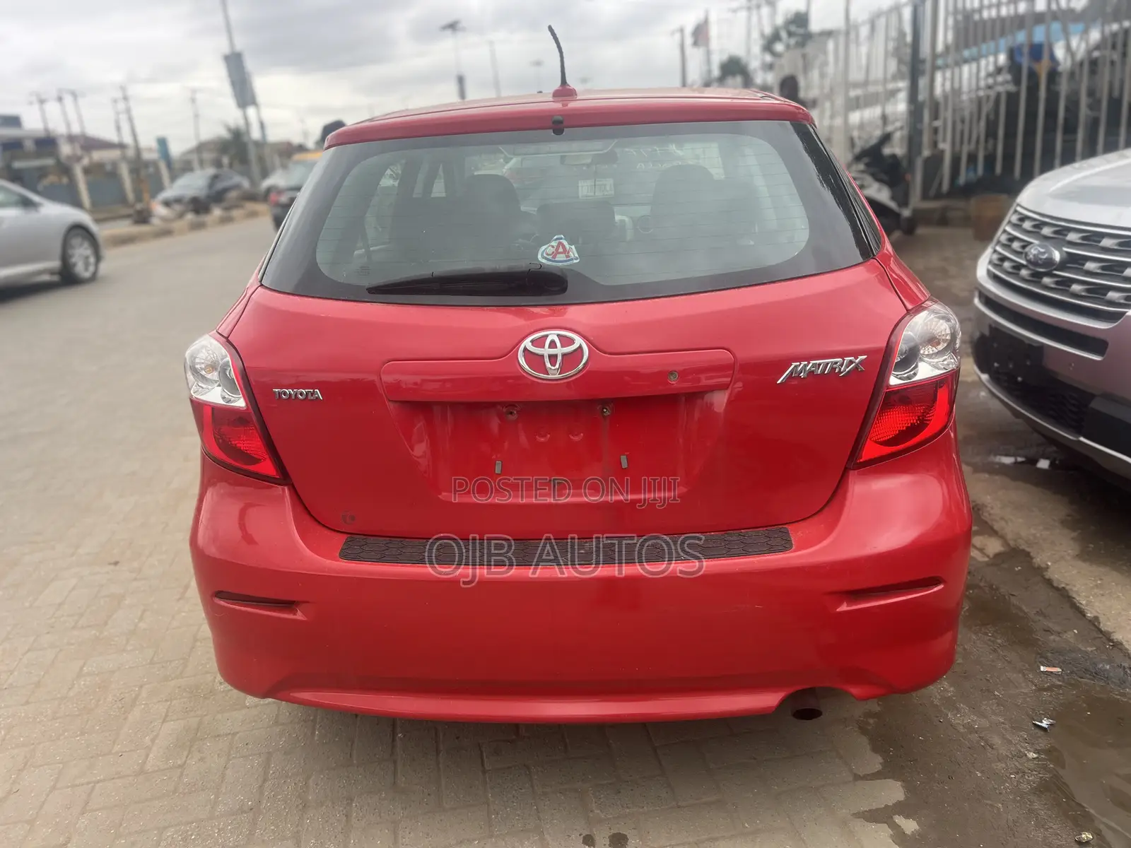 Toyota Matrix 2011 Red