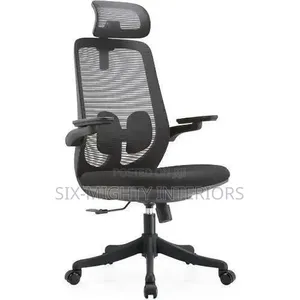Executive High Back Ergonomic Swivel Chair With Head Rest
