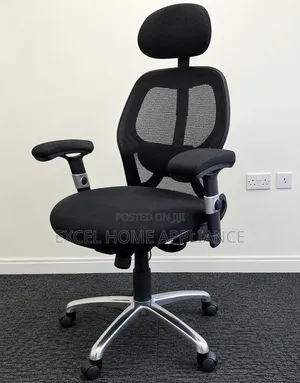 Adjustable Ergonomic Mesh Office Chair With Headrest