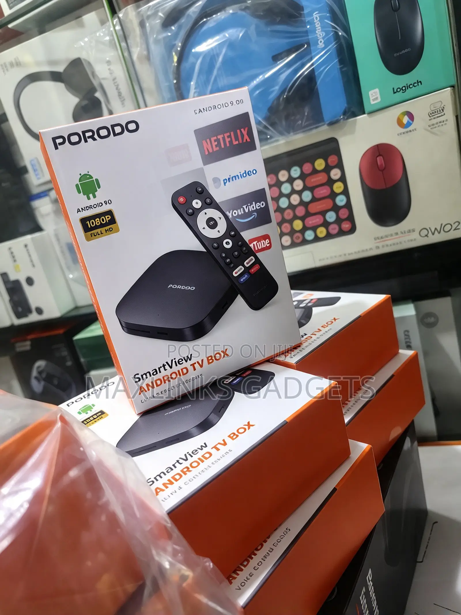 Porodo Smart View Android TV Box