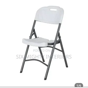 Foldable Mobile Plastic Chair (Heavy Duty)