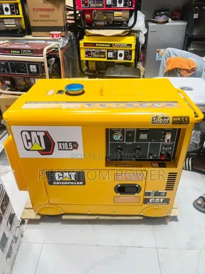 CAT 10kva Diesel Aircool Soundproof Generator 《{100% Copper Coil}》