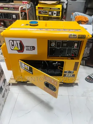 CAT 10kva Soundproof Generator With 1 Year Warranty [Diesel Engine]