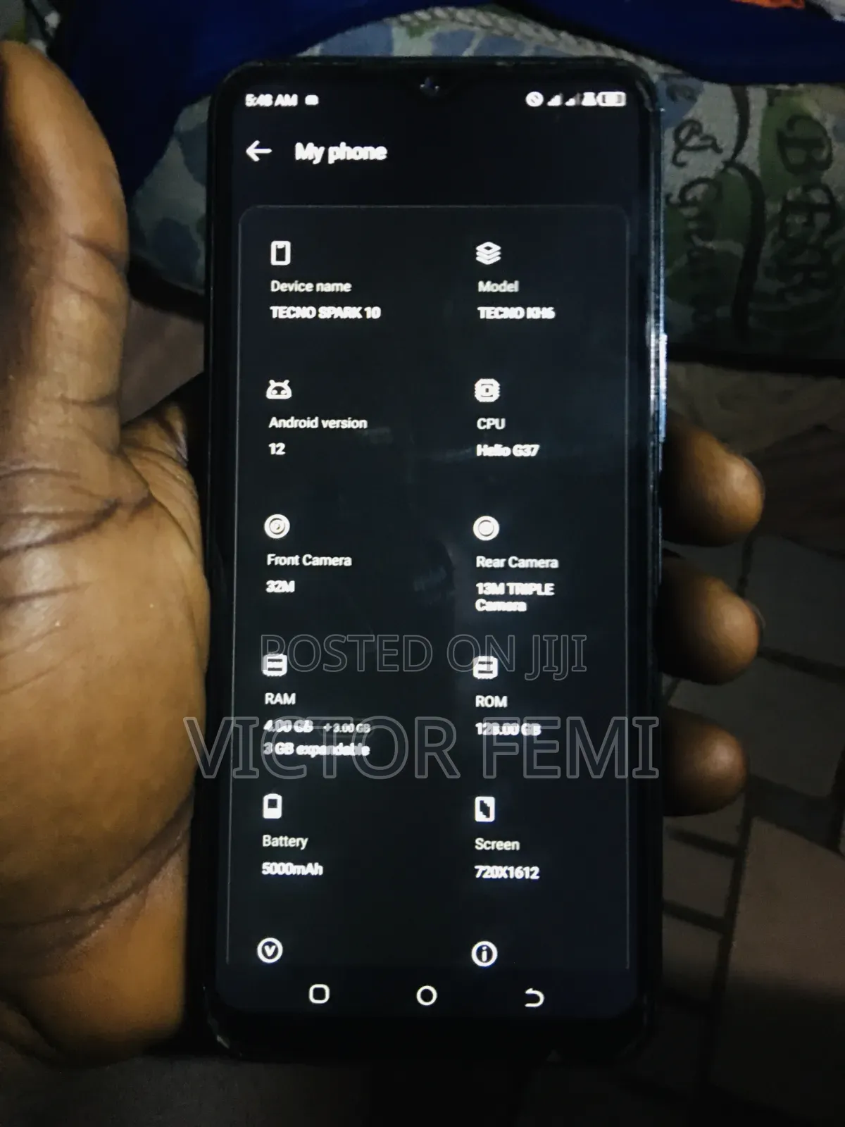 Tecno Spark 9T 128 GB Blue